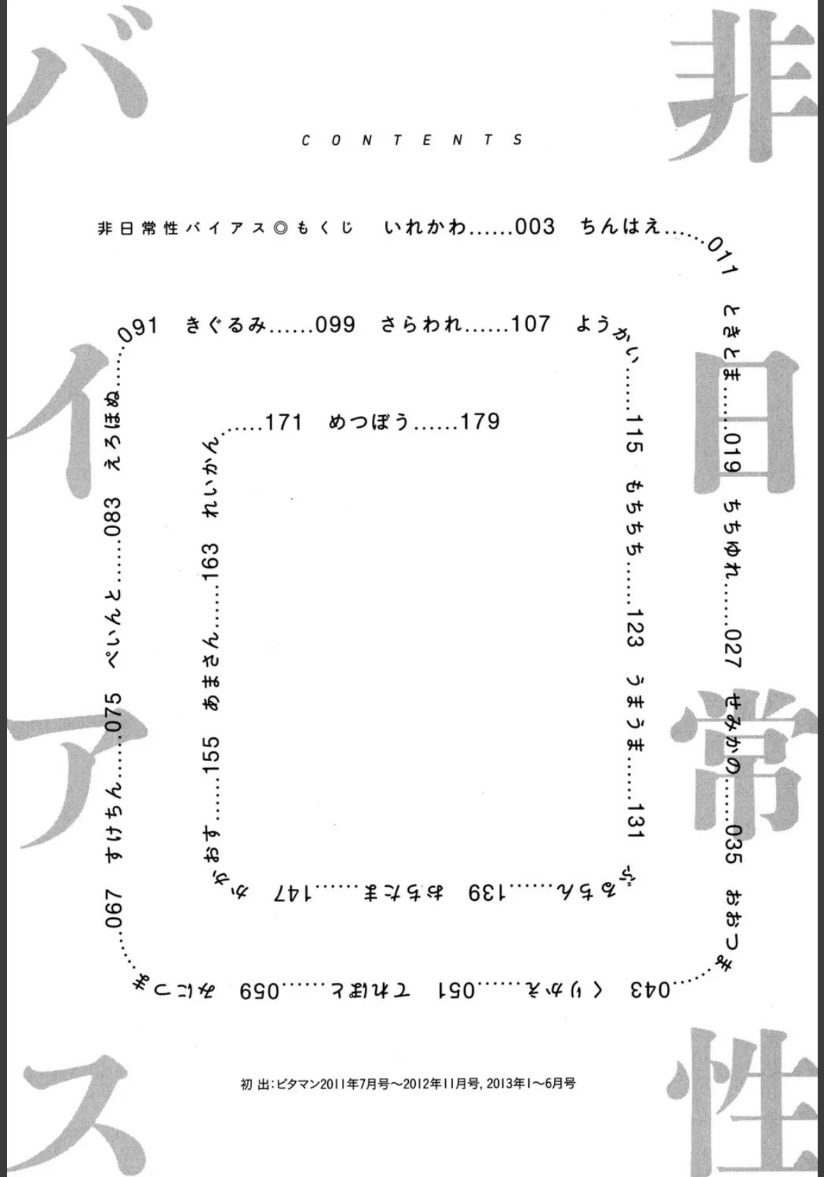 非日常性バイアス 3ページ